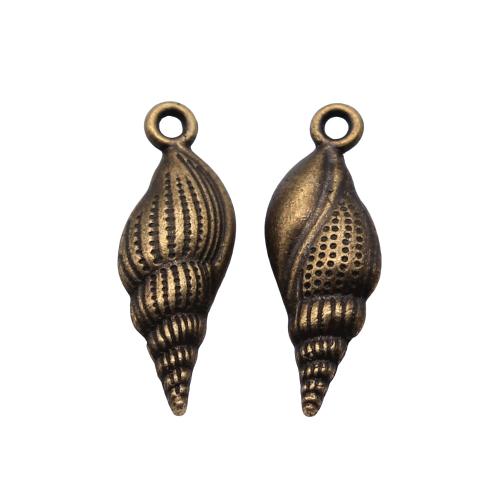 Zinc Alloy Pendants Conch plated vintage & fashion jewelry & DIY Sold By PC