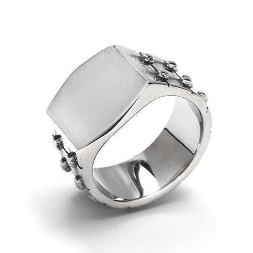 خاتم إصبع الفولاذ المقاوم للصدأ, 304 الفولاذ المقاوم للصدأ, مجوهرات الموضة & حجم مختلفة للاختيار & للرجل, اللون الأصلي, تباع بواسطة PC