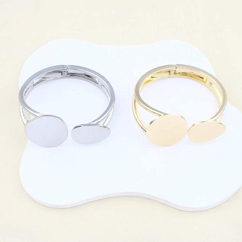 Zinc Alloy Bangle with Iron plated fashion jewelry nickel lead & cadmium free Sold By Bag
