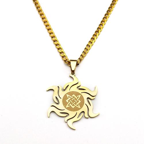 Stainless Steel Jewelry Necklace, 304 Stainless Steel, plated, fashion jewelry & Unisex, more colors for choice, Sold By PC