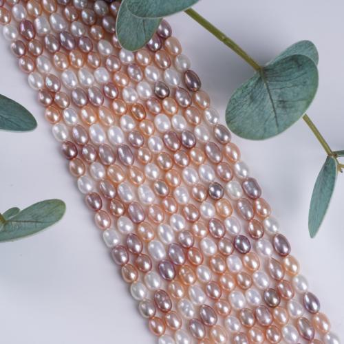 Cultured Rice Freshwater Pearl Beads, DIY, more colors for choice, 5-6mm, Sold Per 36 cm Strand