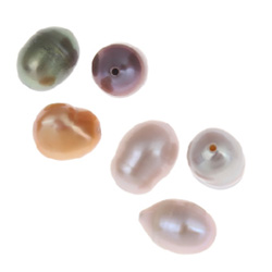 Natūralus gėlavandenių perlų Palaidos karoliukai