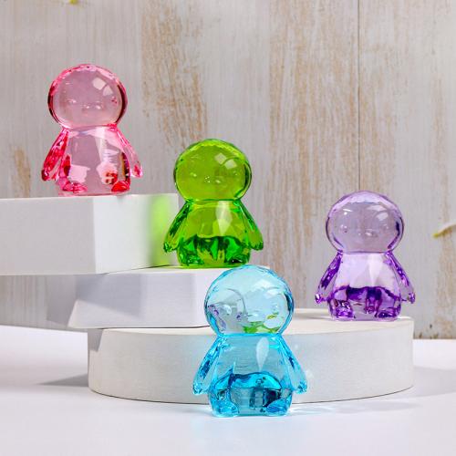 Fashion Decoration Acrylic Penguin injection moulding for home and office Random Color Sold By PC