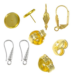 Brass Earring Findings