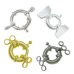 Zinc Alloy Spring Ring Clasp