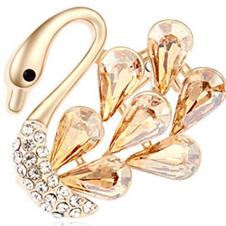 CRYSTALLIZED™ Element Crystal Broche