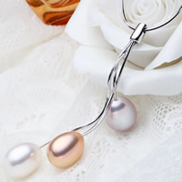 925 Sterling Silber Perlen Halskette