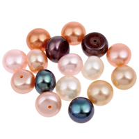 Cultured Half Drilled Freshwater Pearl Beads