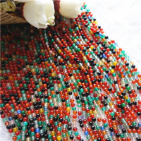Natural Rainbow Agate Beads