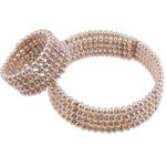Naturliga Odlade Sötvatten Pearl Jewelry Sets
