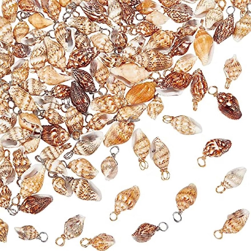 Trompette naturelle Shell pendentifs
