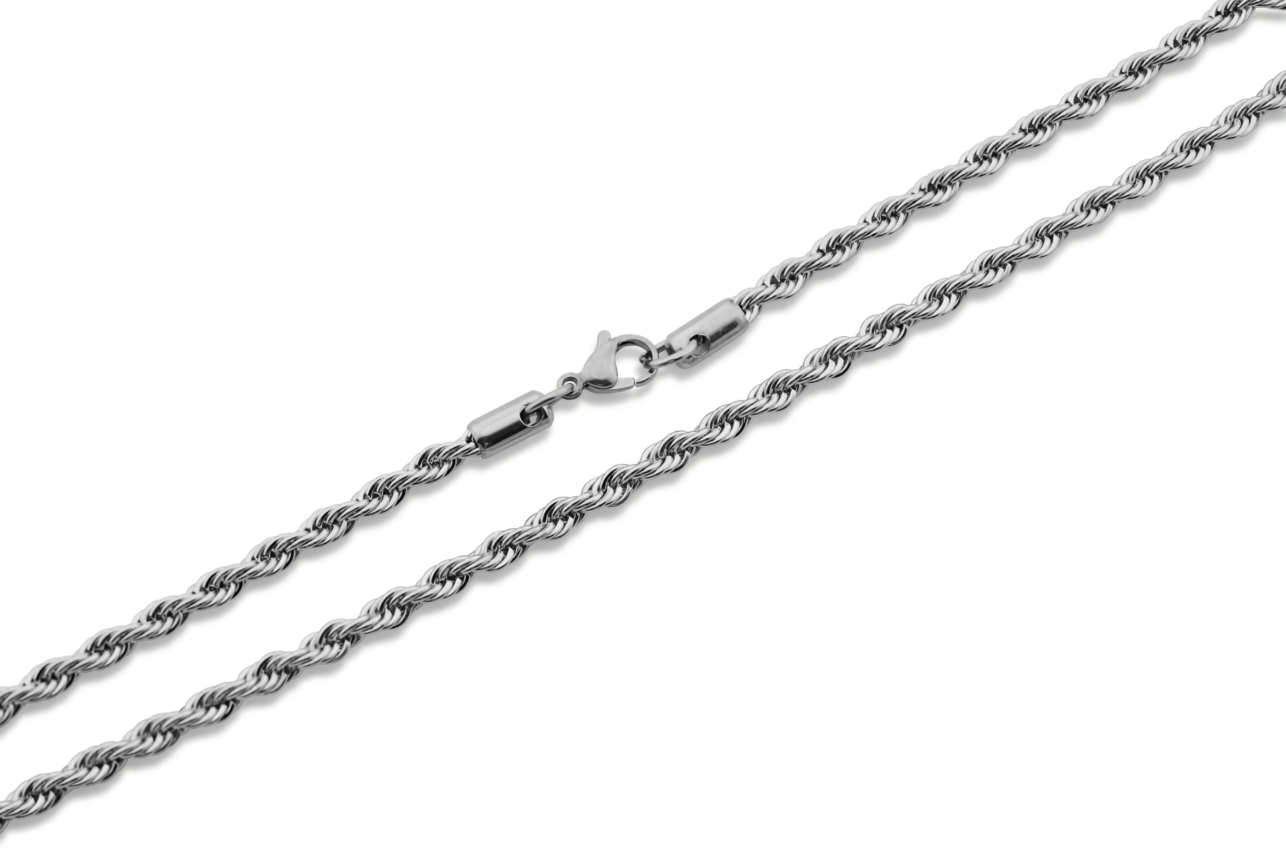Chaîne de corde d'acier inoxydable