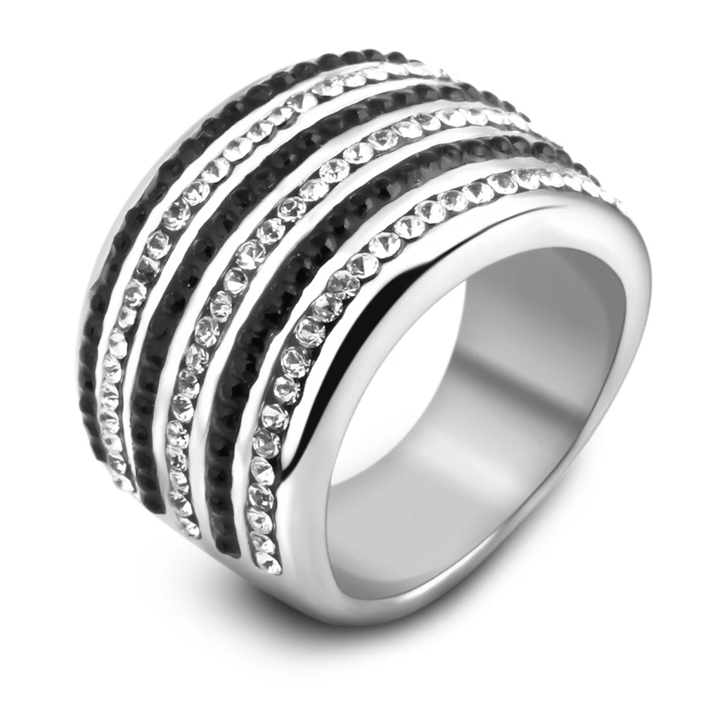 Kristalledelstahl- Finger-Ring-