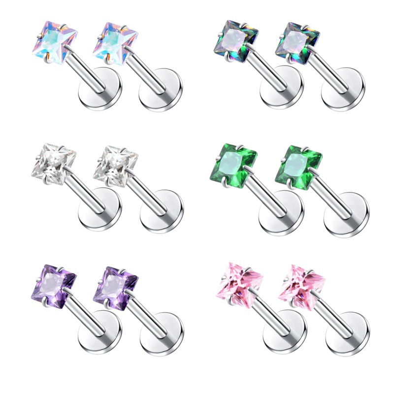 Edelstahl Ohrpiercing Schmuck