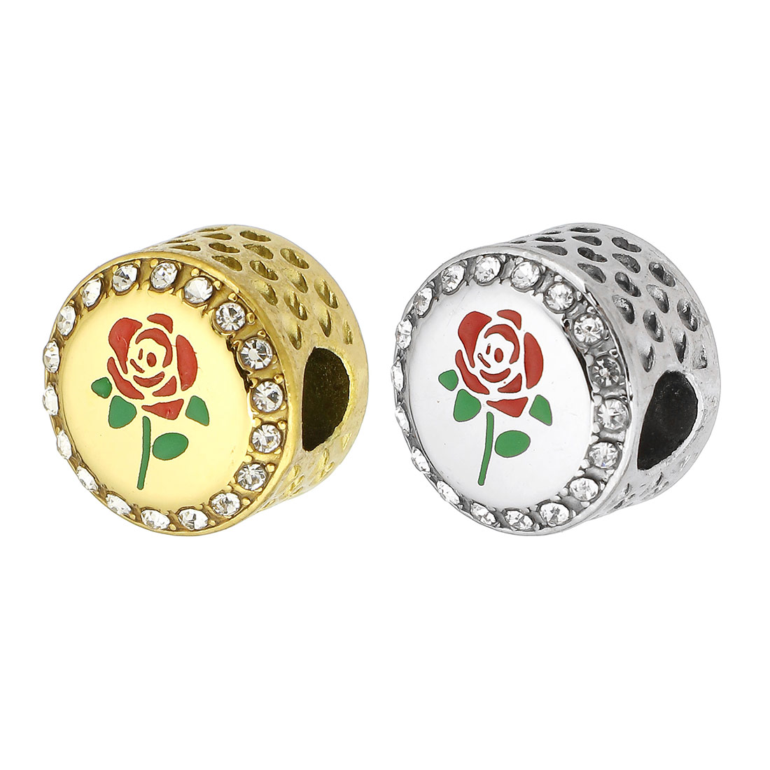 Perles European en acier inoxydable