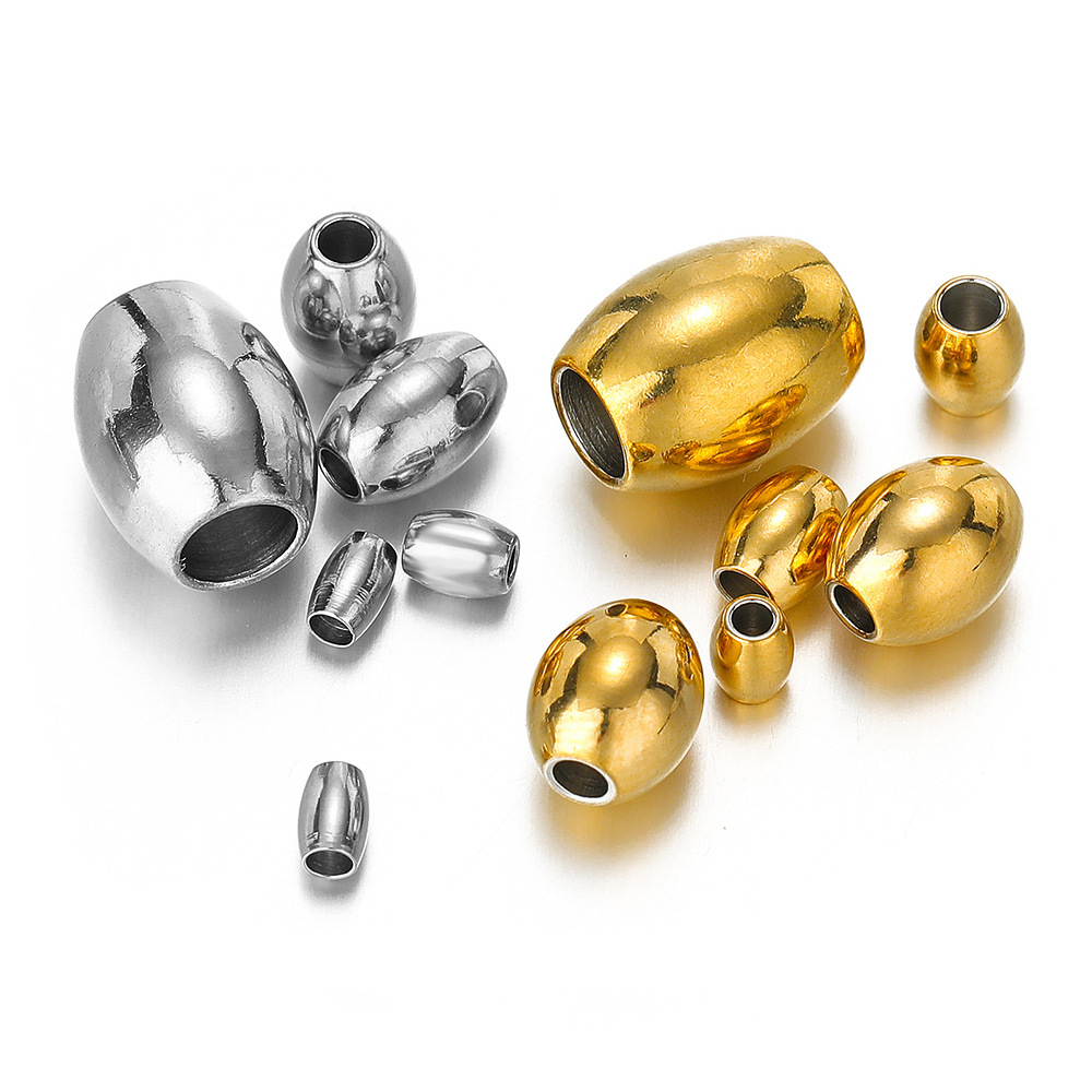 Acier inoxydable Spacer Perles