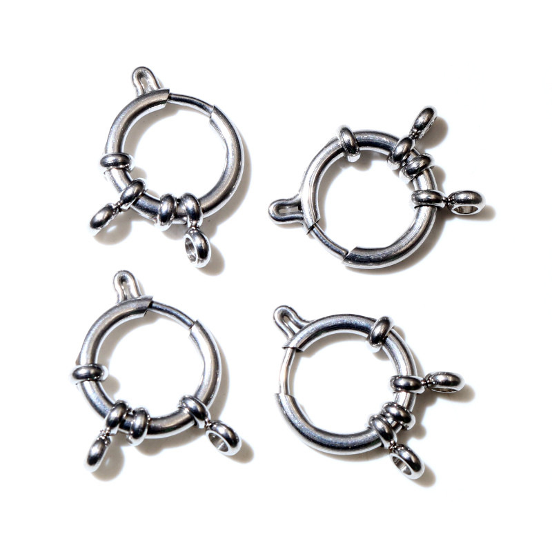 Stainless Steel Spring Ring Clasp