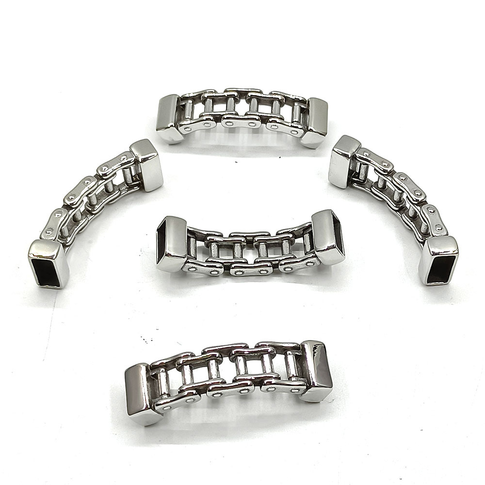 Bracelets à fermetures en acier inoxydable 