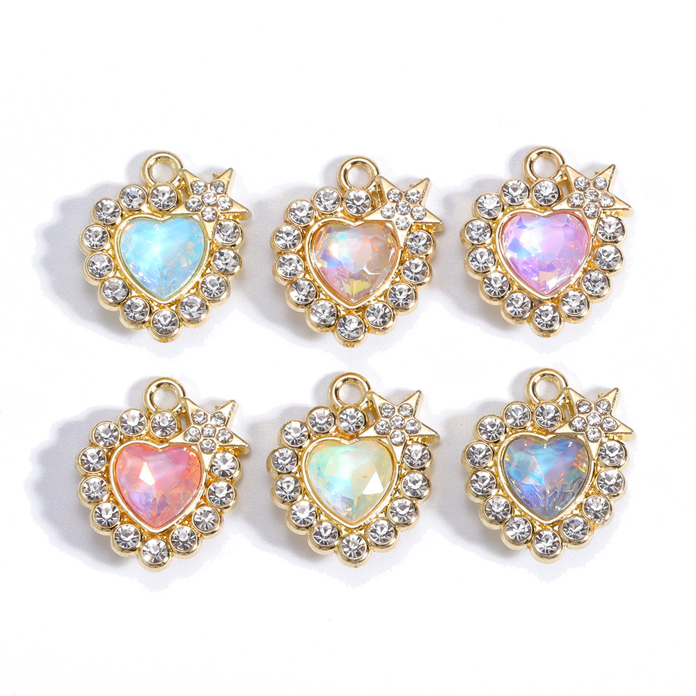 Glass Tibetan Style Pendants