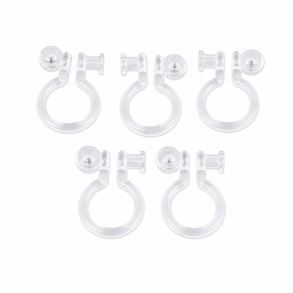 Boucle d'oreille en plastique Post