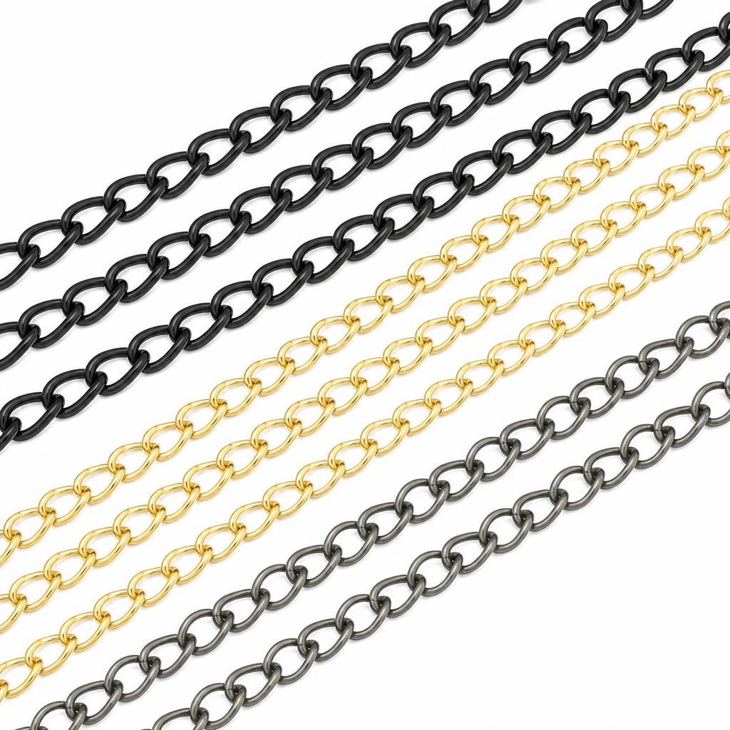Iron Twist Oval Chain