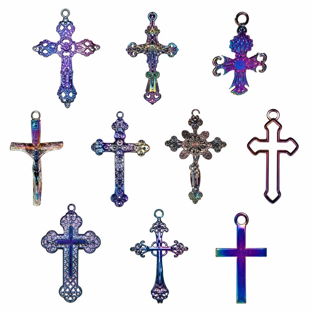 Tibetan Style Cross Pendants