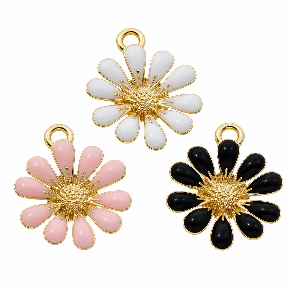 Tibetan Style Flower Pendants