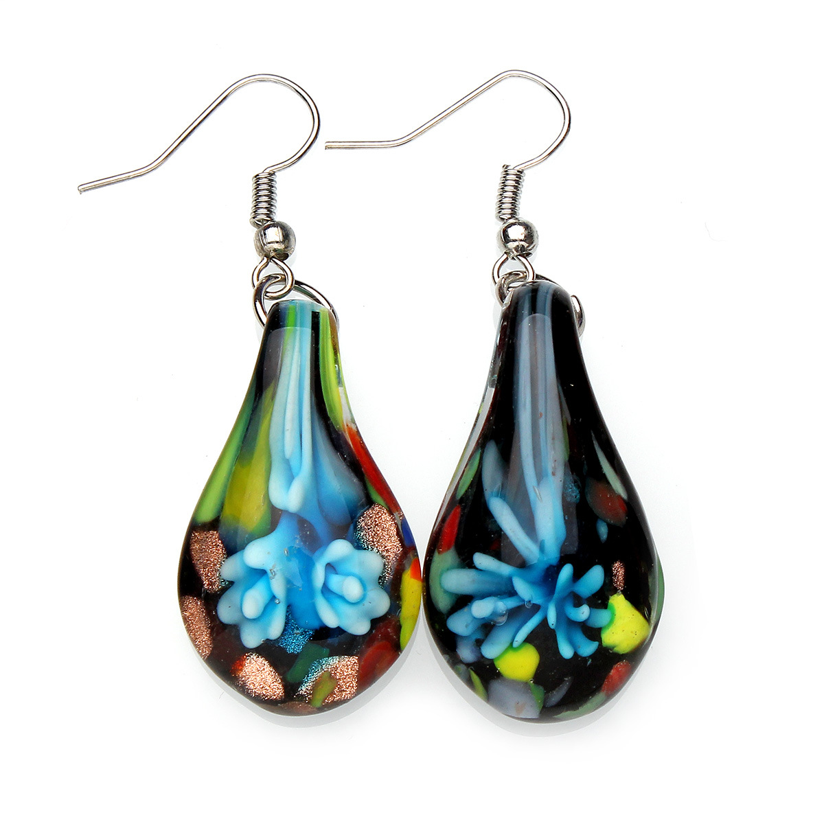 Lampwork Schmuck Ohrring
