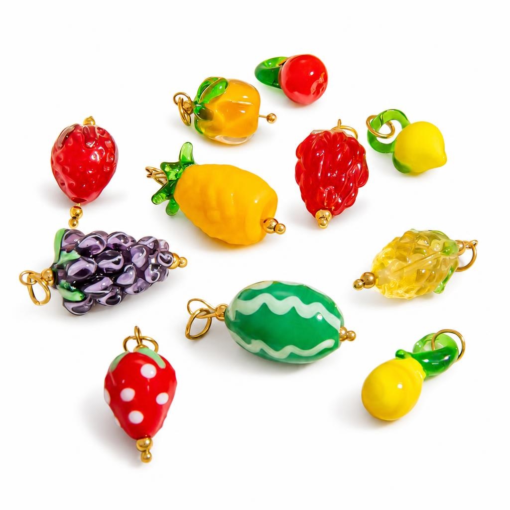 Lampwork Plants Pendants