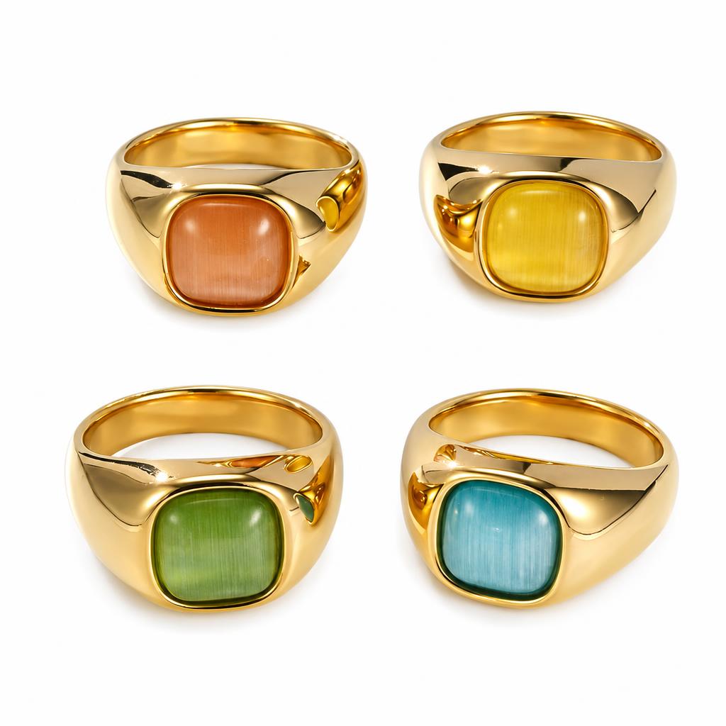 Cats Eye Finger Ring