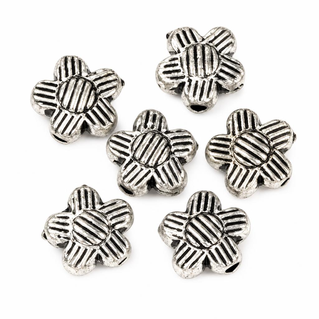 Tibetan Style Flower Beads
