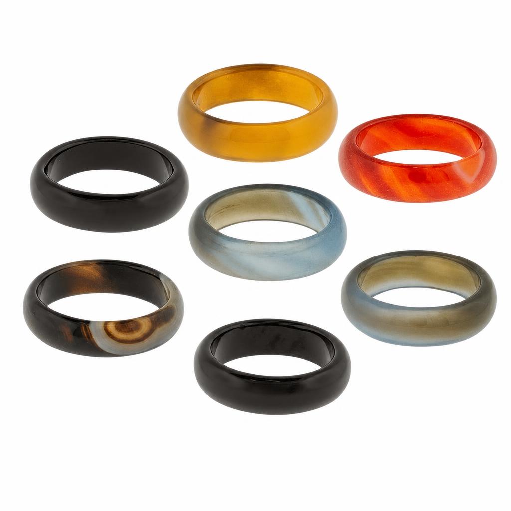 Agate Finger Ring