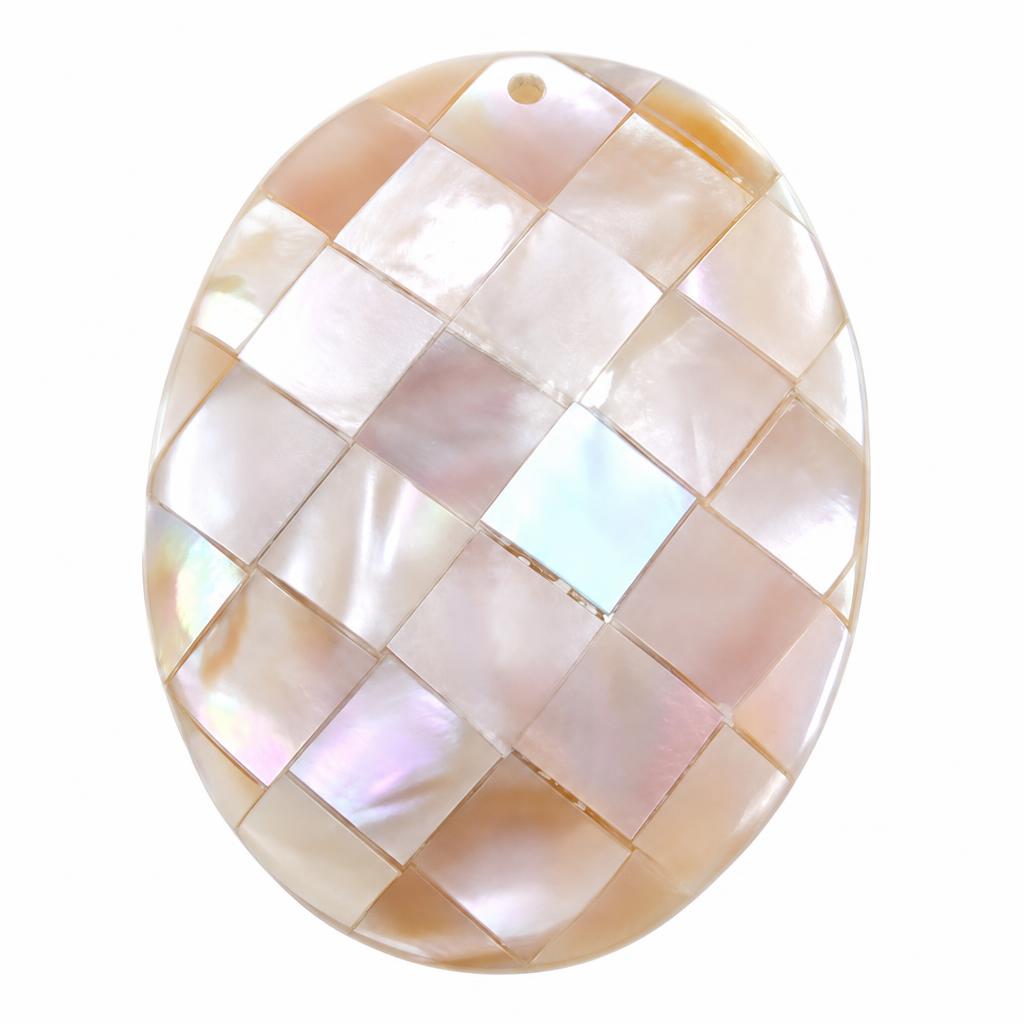 Pendentifs coquillage rose naturel