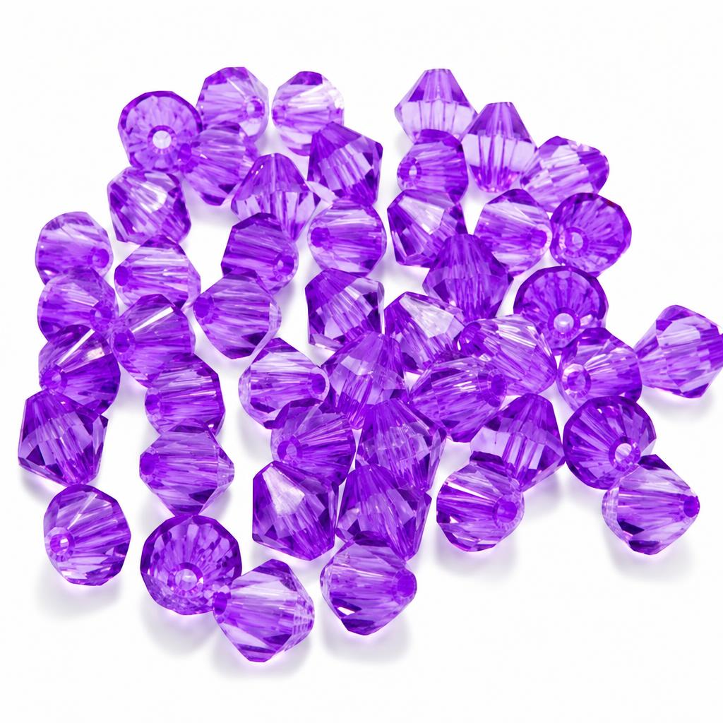 Perles de cristal losange