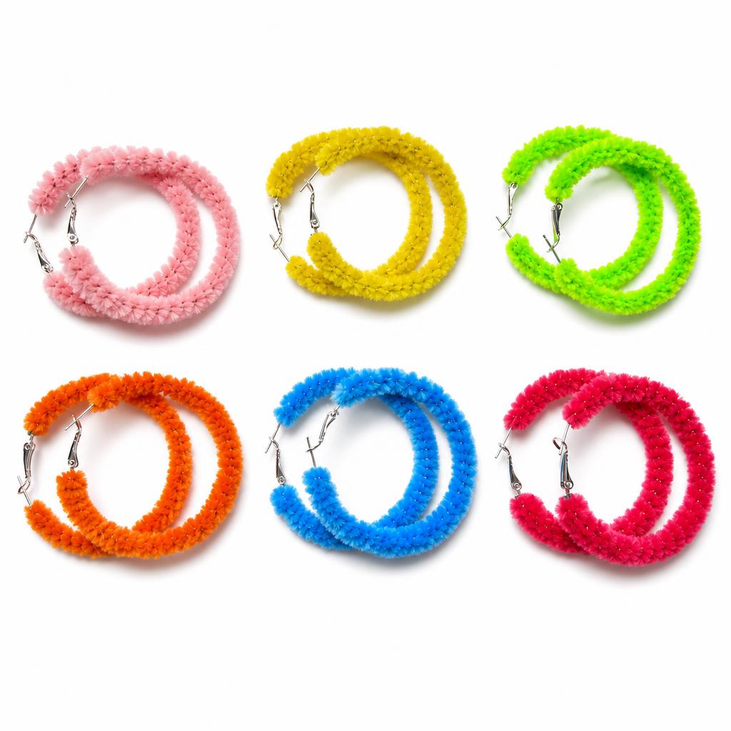 Pom Pom Ohrringe