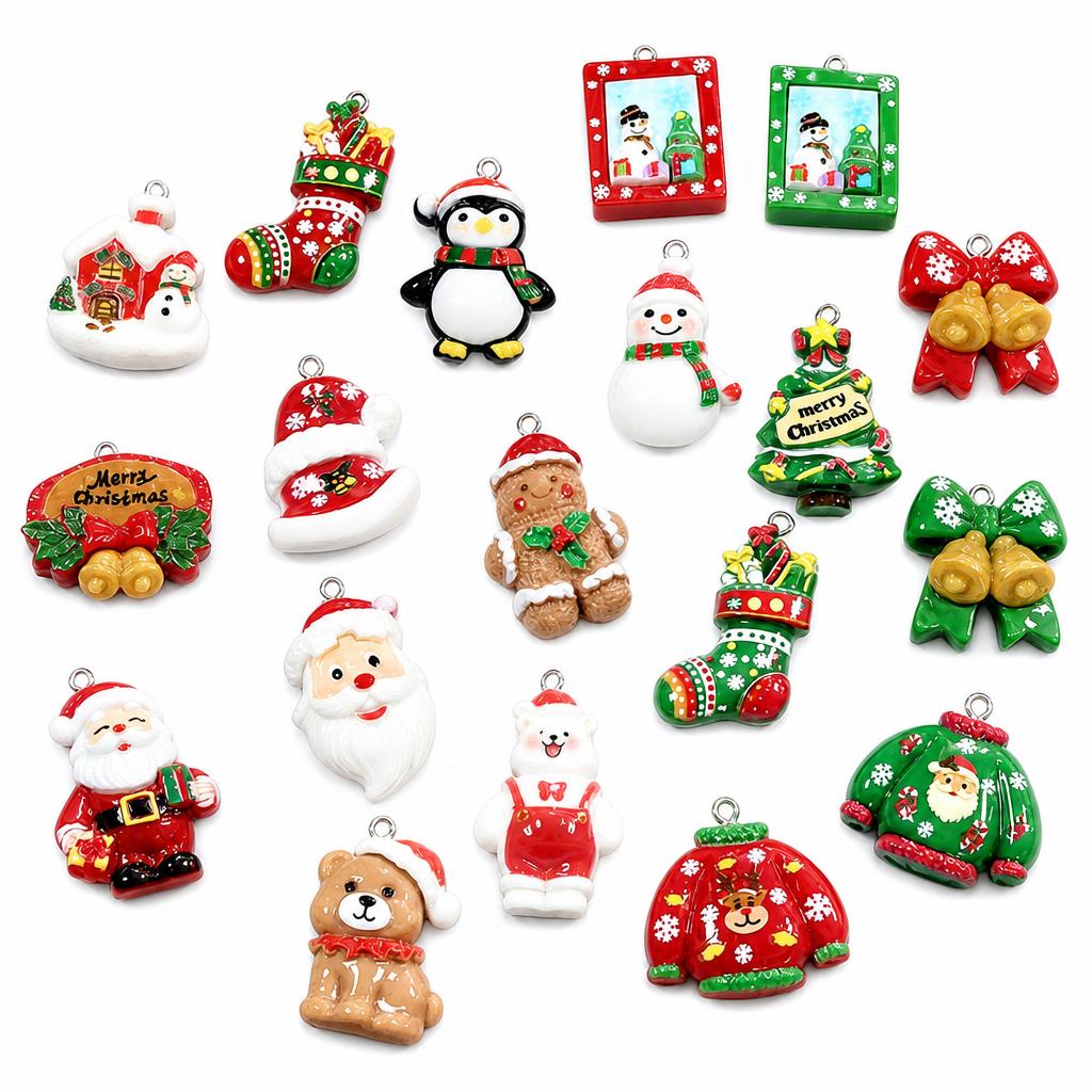 Resin Weihnachtsanhänger
