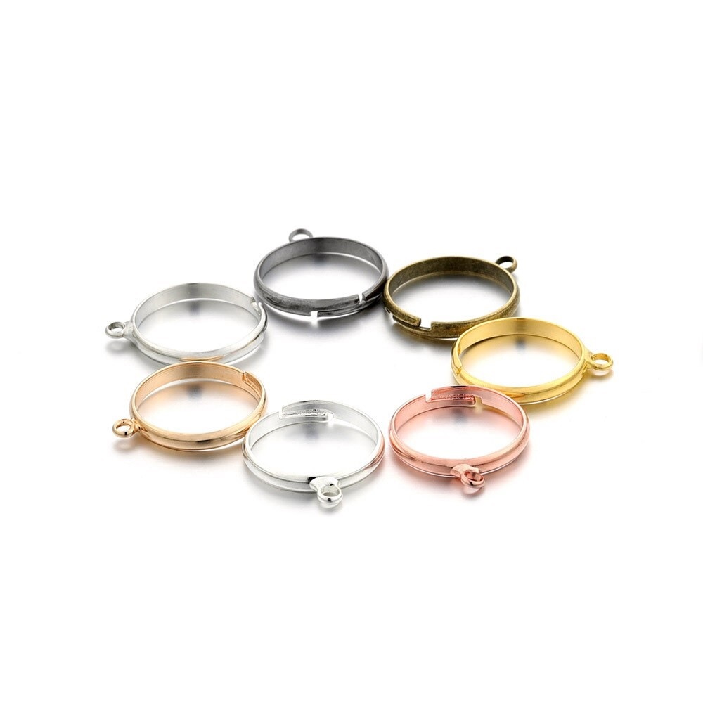 Brass Loop Ring Bases