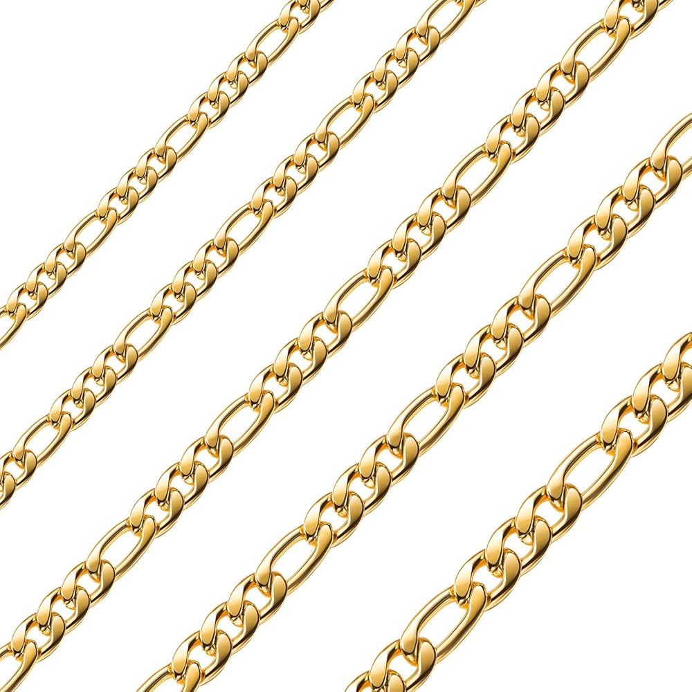 Brass Figaro Chains