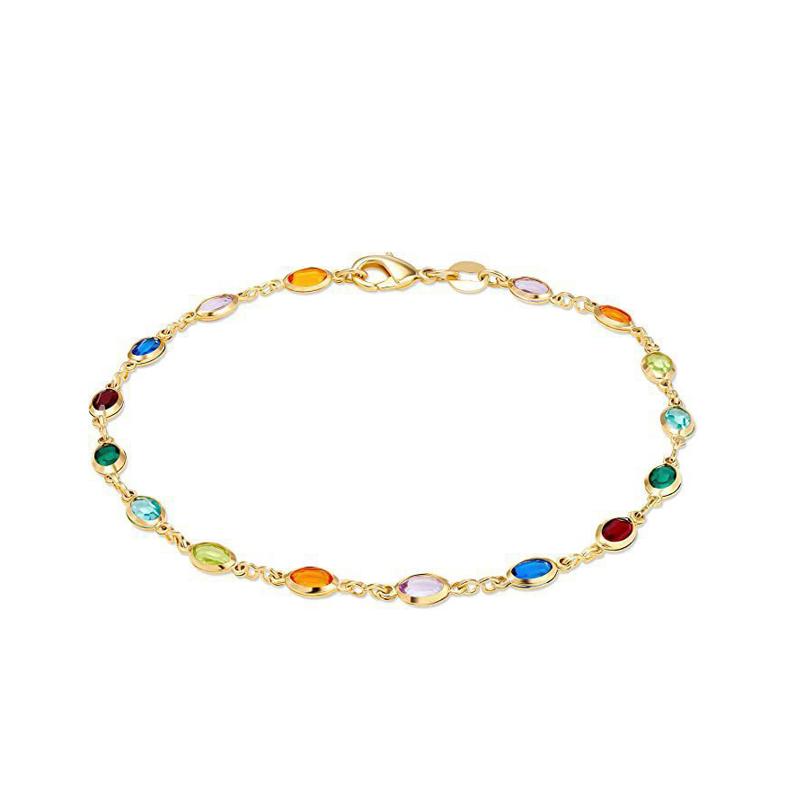 Bracelet de cheville en alliage de zinc