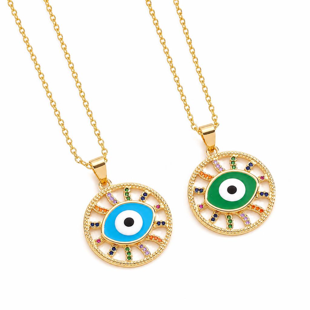Collar de la joyería de mal de ojo