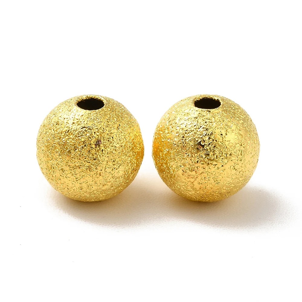 Brass Stardust Beads