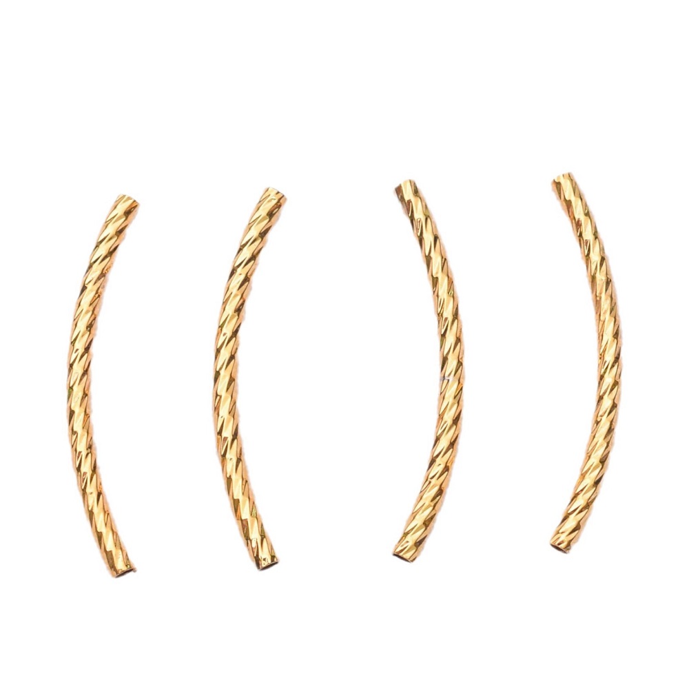Brass Tube Beads