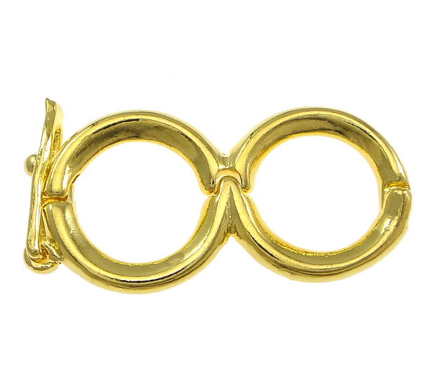 Brass Twister Clasp