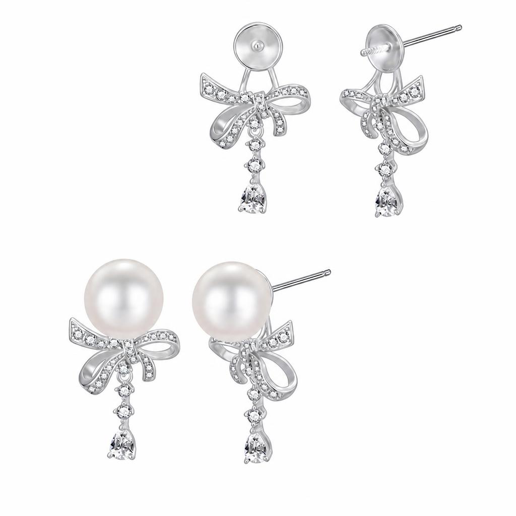 925 Sterling Silber Drop & amp; Ohrringe baumeln