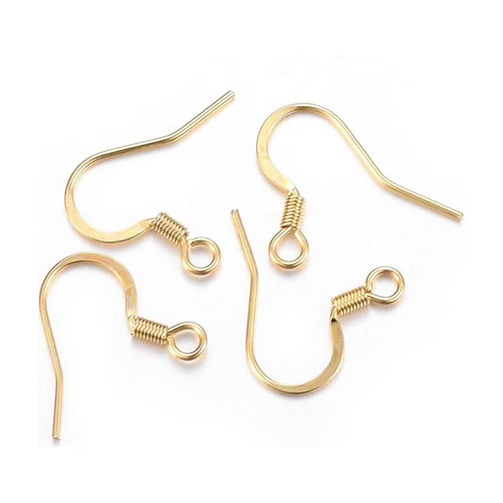 Crochet en acier inoxydable pour boucle d'oreille