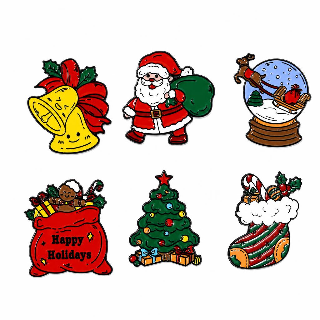 Christmas Brooches