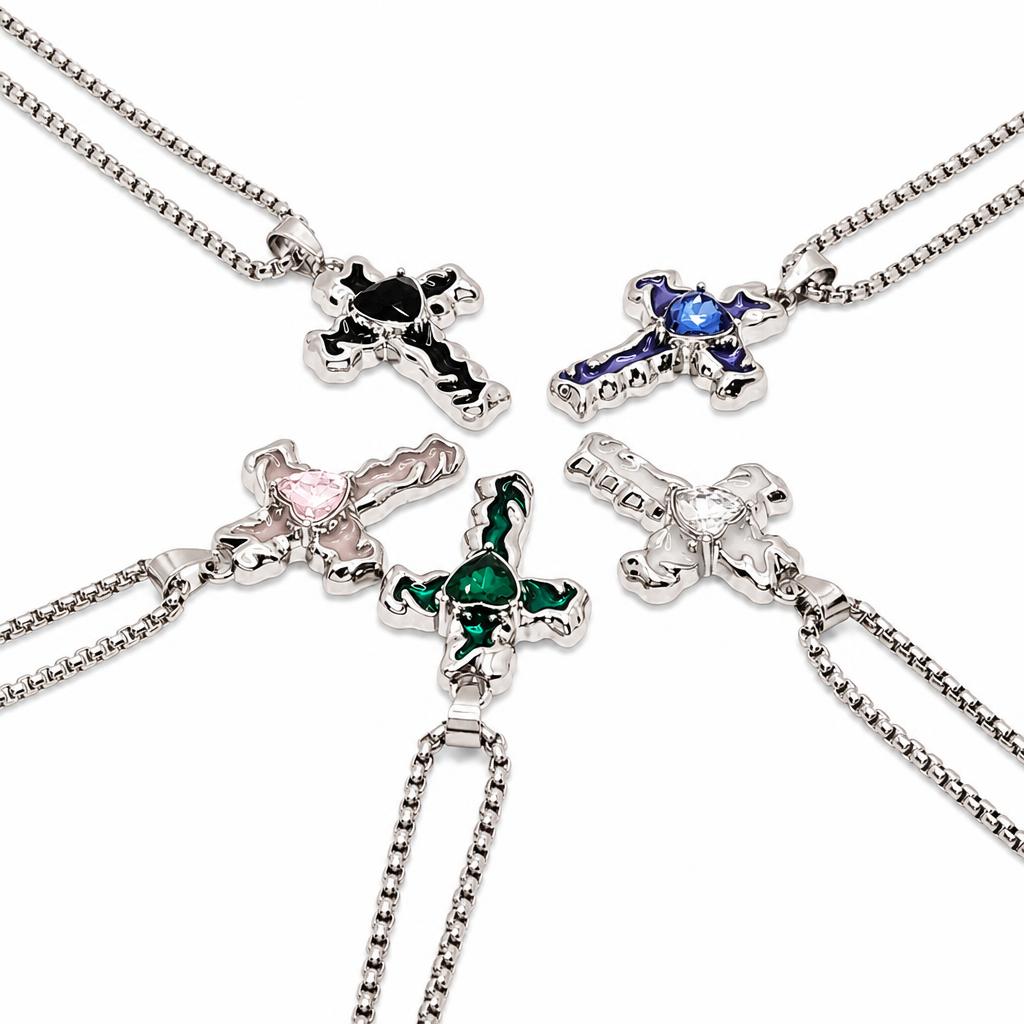Tibetan Style Chain Sweater Necklace