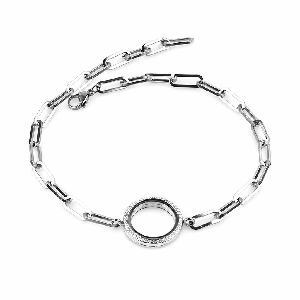 Flottant Bracelet médaillon