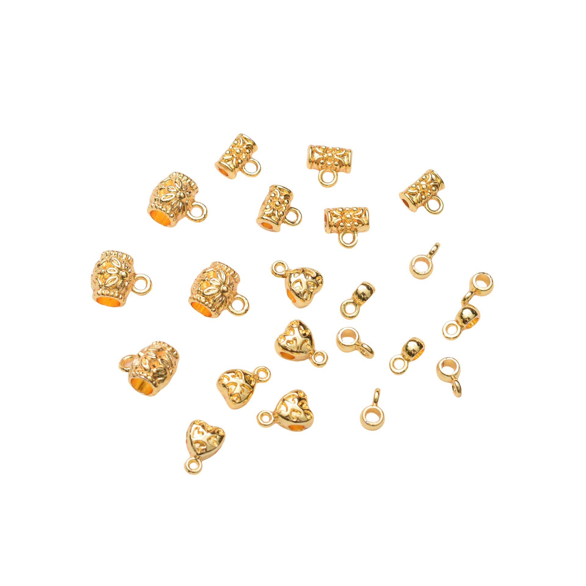 Tibetan Style Bail Beads