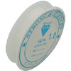 Crystal Thread, with plastic spool, elastic, translucent, 0.60mm, 10m/Lot, Sold By Lot